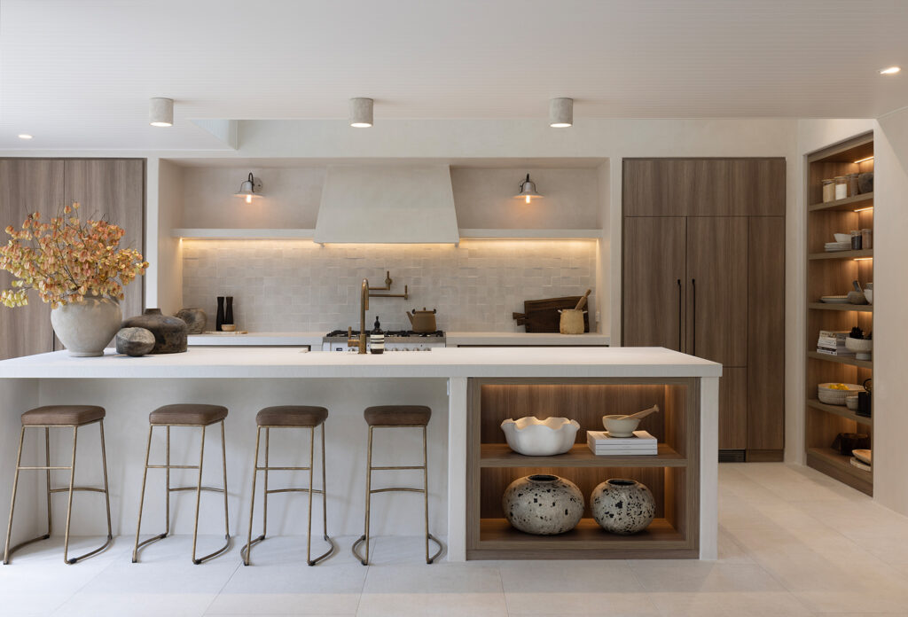 Studio Haus kitchen design featuring Caesarstone Cloudburst Concrete